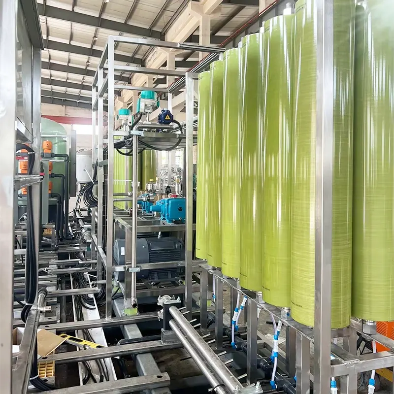 Промышленное оборудование для опреснения воды