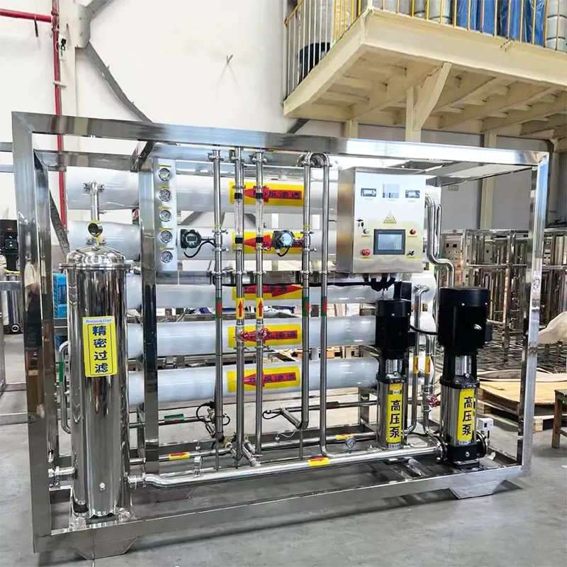 Оборудование обратного осмоса чистой воды уровня 2 для пищевой промышленности