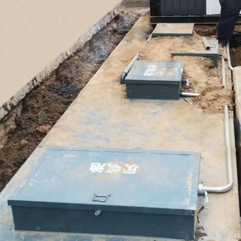 Оборудование для повторного использования сточных вод в сообществах